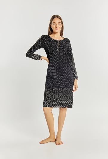 Wzorzysta koszula nocna