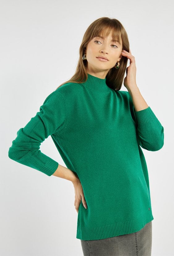 Sweter damski z wiskozą