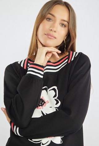 Sukienka z kwiatowym nadrukiem