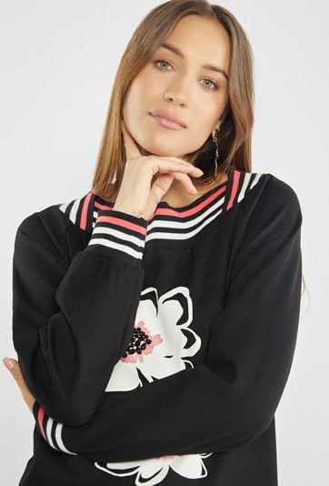 Sukienka z kwiatowym nadrukiem