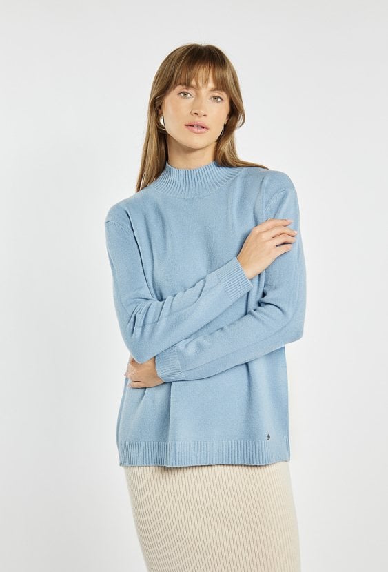 Sweter damski z wiskozą