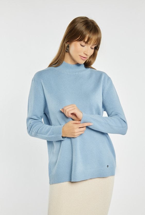 Sweter damski z wiskozą