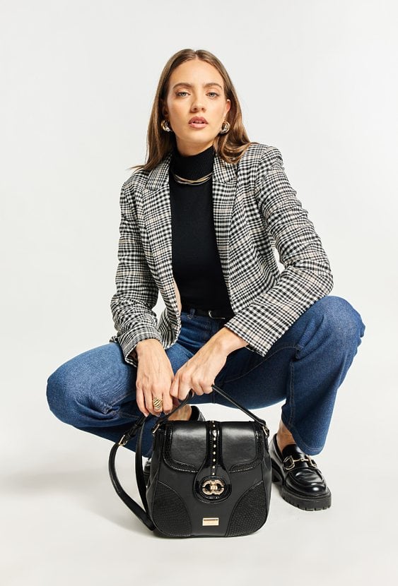 Torba damska z ćwiekami