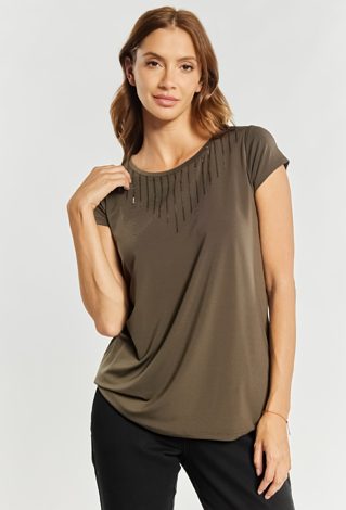 Bluzka damska z cekinami