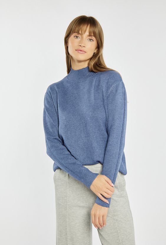 Sweter damski z wiskozą