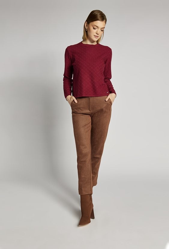 Sweter damski z wiskozą