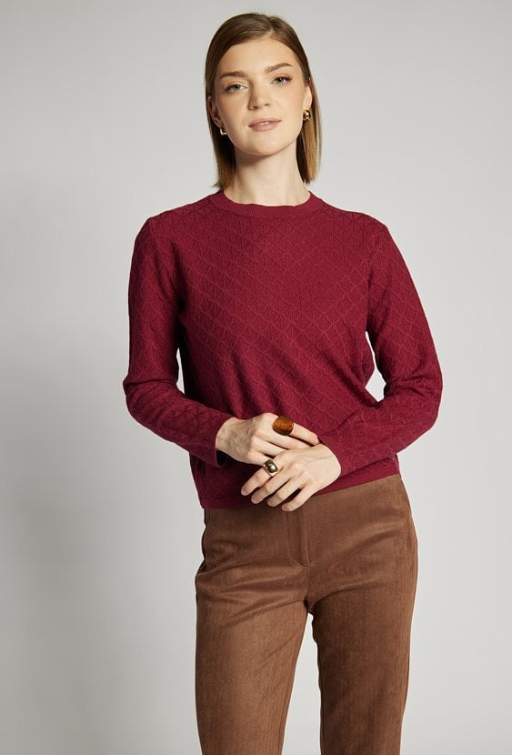 Sweter damski z wiskozą