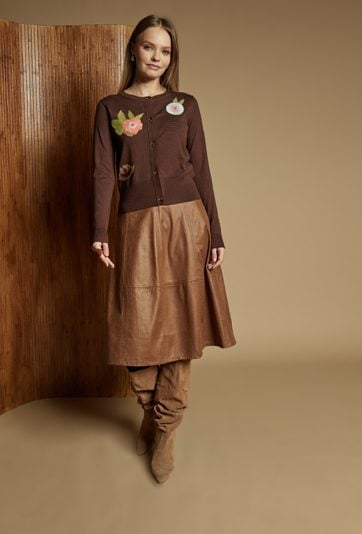 Sweter damski ze wzorem
