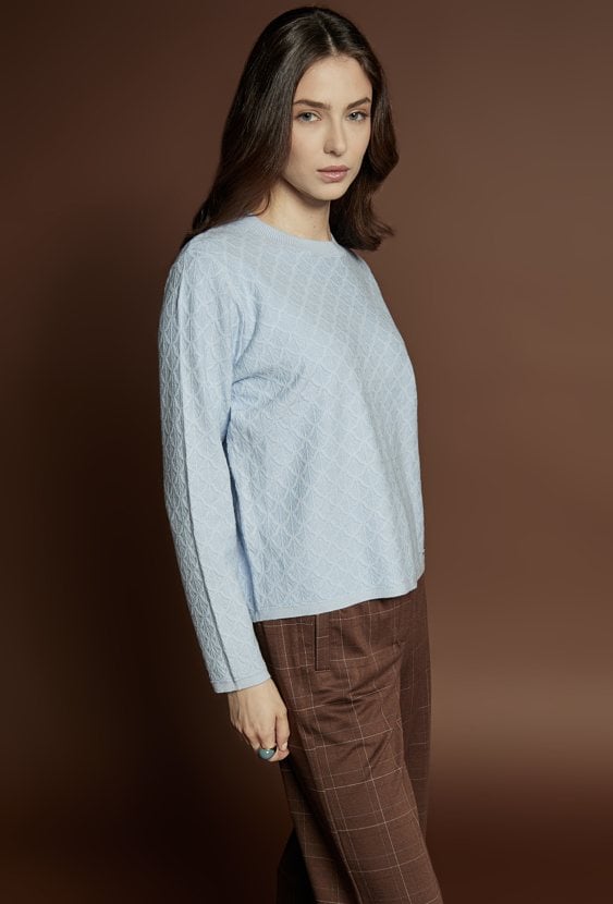 Sweter damski z wiskozą