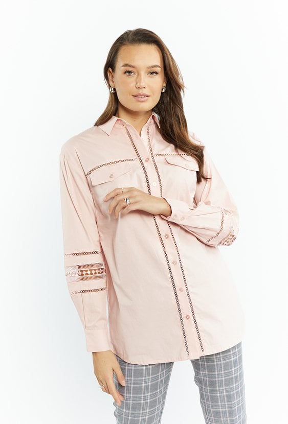 Koszula o swobodnym fasonie