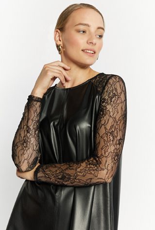 Sukienka damska z koronką