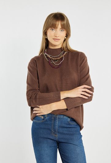 Sweter damski z wiskozą