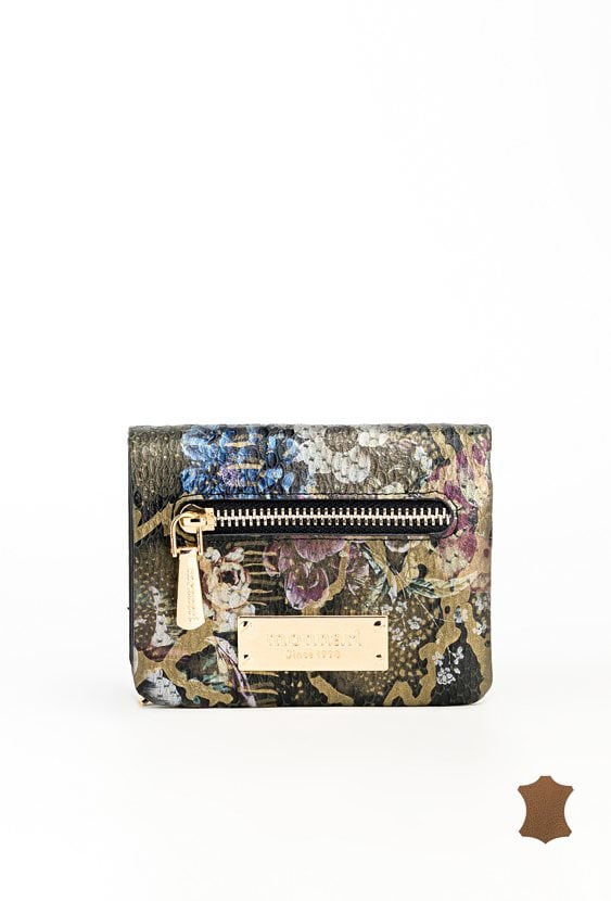Mały portfel z wzorem