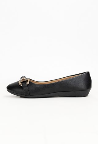 Czarne baleriny PULMA