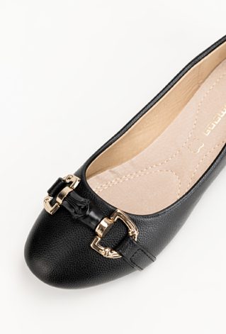 Czarne baleriny PULMA