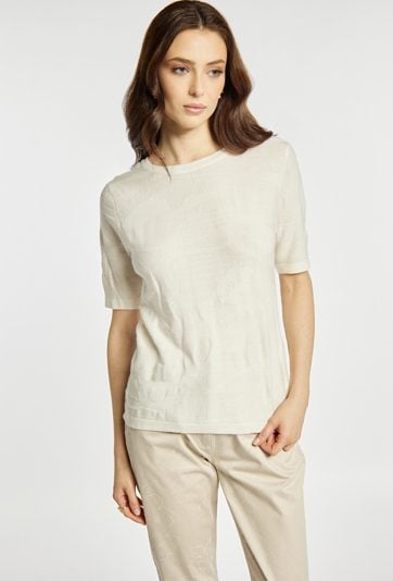 Sweter z krótkim rękawem