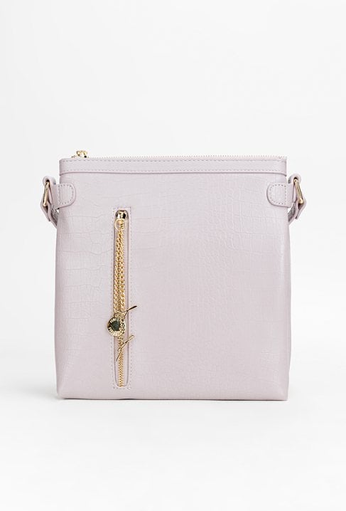 Torba damska z ozdobnym suwakiem