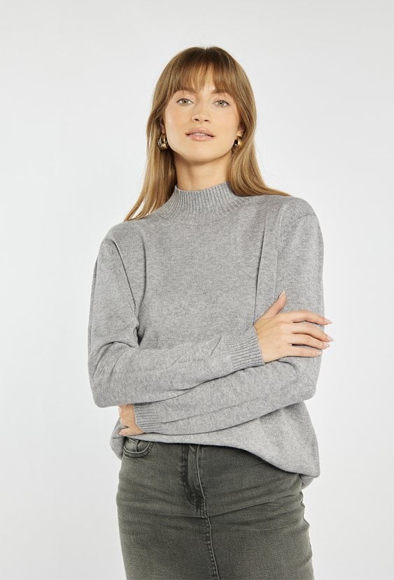 Sweter damski z wiskozą