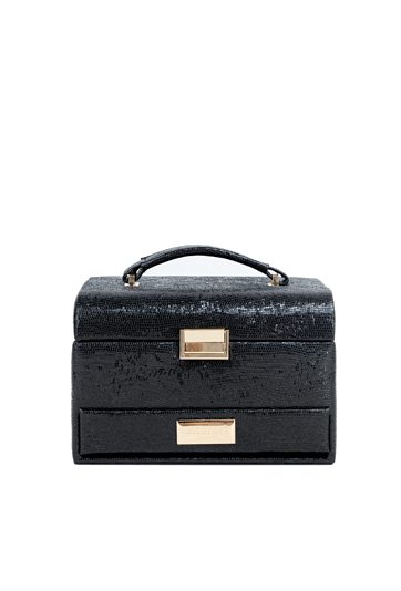 Elegancki kuferek z lusterkiem