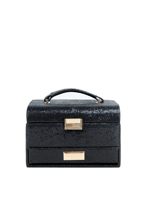 Elegancki kuferek z lusterkiem