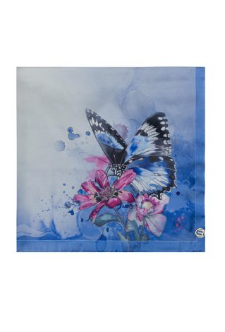 Apaszka z wzorem motyla