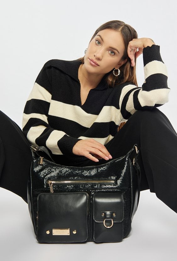 Tekstylna torba damska