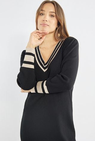 Czarna sukienka damska