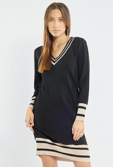 Czarna sukienka damska