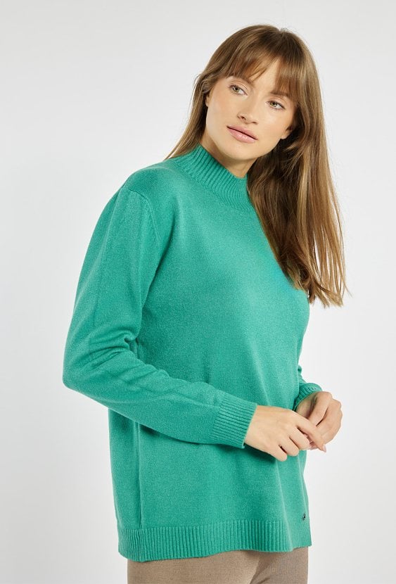 Sweter damski z wiskozą