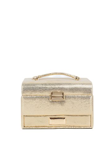 Elegancki kuferek z lusterkiem