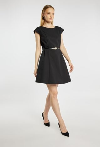 Czarna sukienka mini