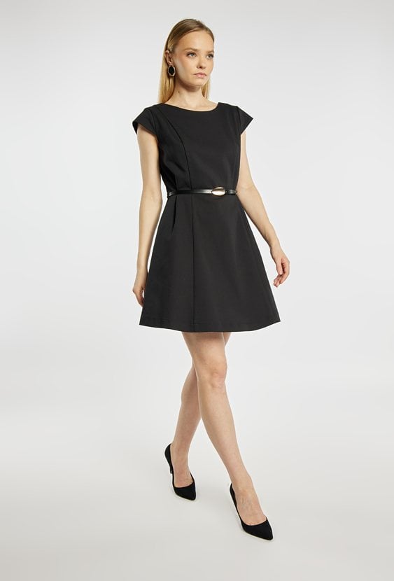 Czarna sukienka mini