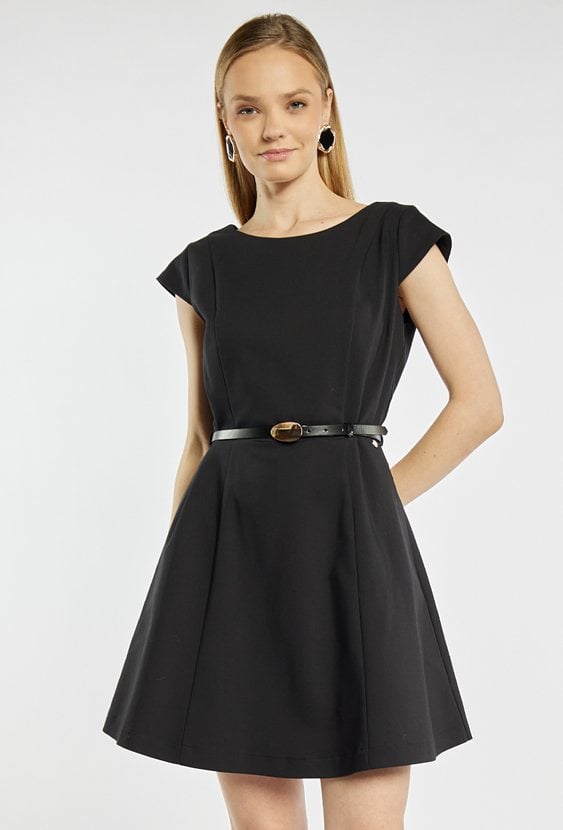 Czarna sukienka mini