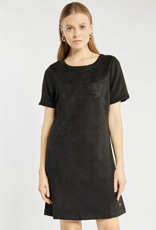 Sukienka mini z haftem