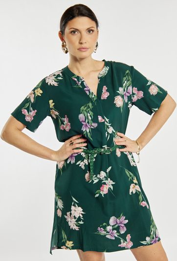 Kwiatowa sukienka na lato