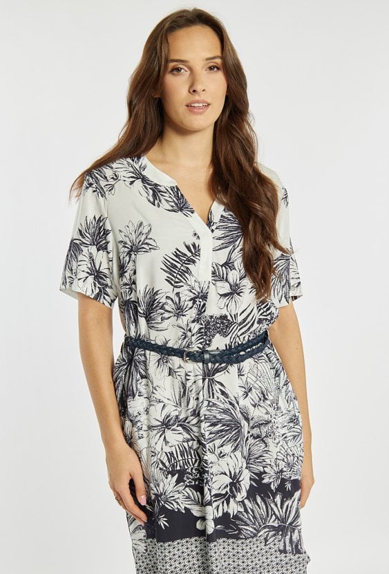 Kwiatowa sukienka na lato