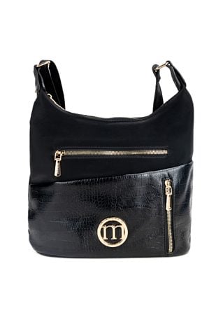 Dwukomorowa torebka damska