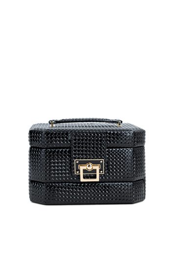 Elegancki kuferek z lusterkiem