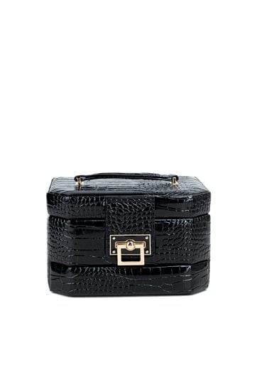 Elegancki kuferek z lusterkiem