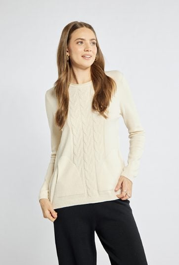 Sweter damski z wiskozy