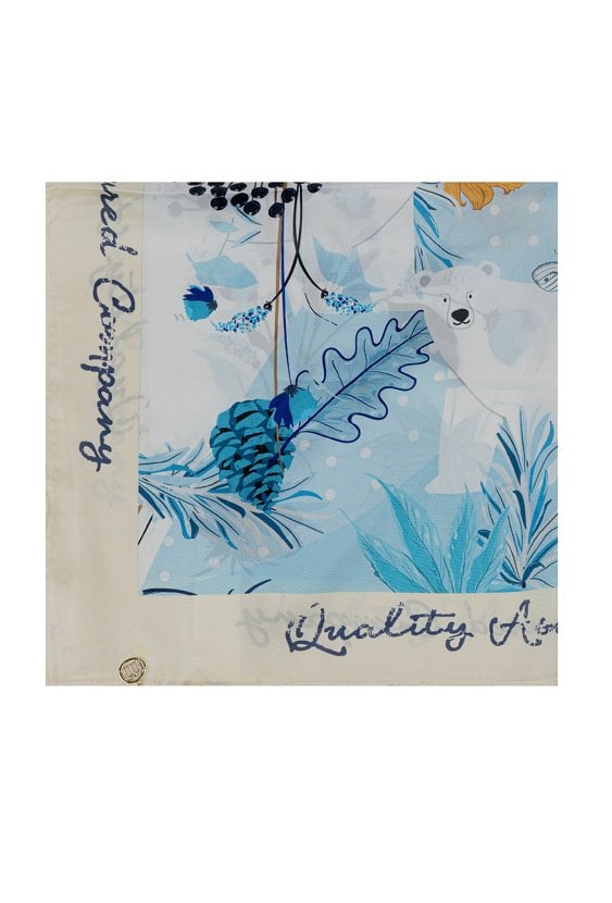 Apaszka damska z wzorem