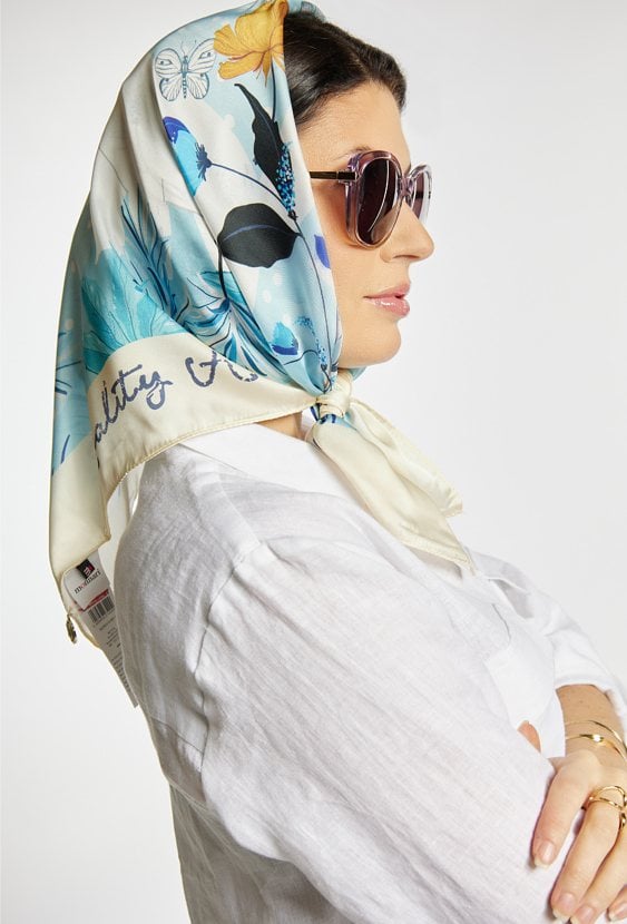 Apaszka damska z wzorem