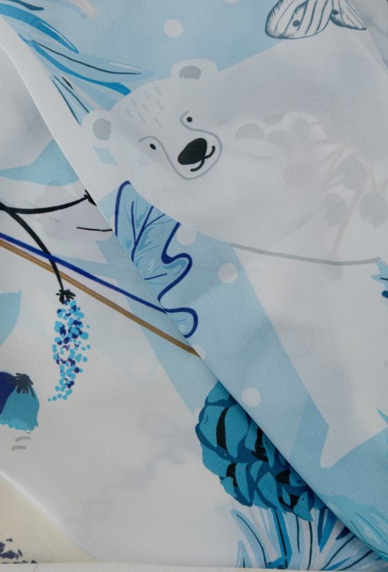 Apaszka damska z wzorem