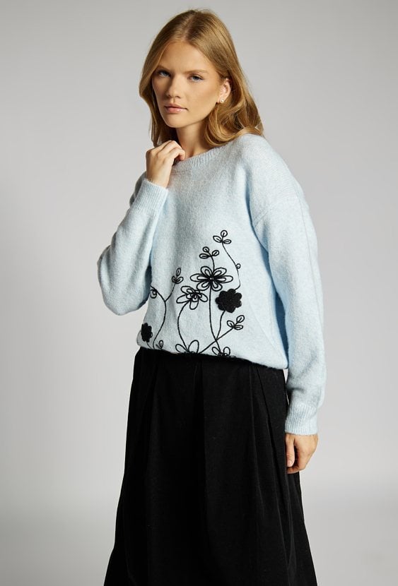 Sweter ze wzorem