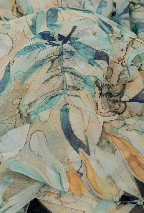 Wiosenny szal damski