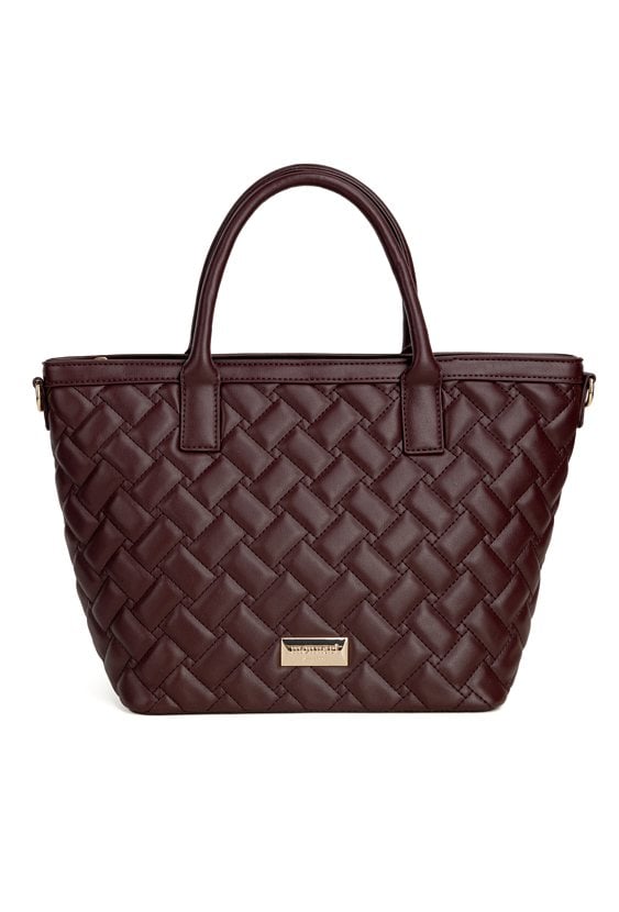 Pikowana torba typu shopper