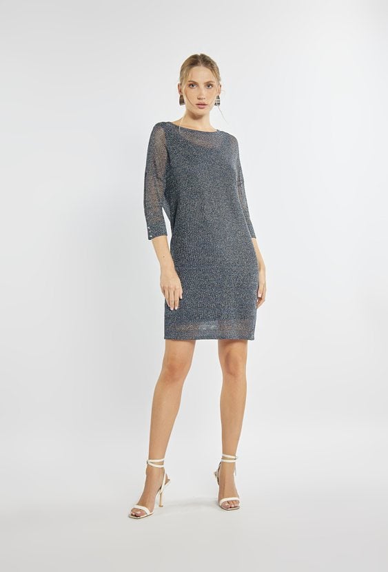 Lekka sukienka z siateczki