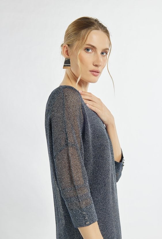 Lekka sukienka z siateczki