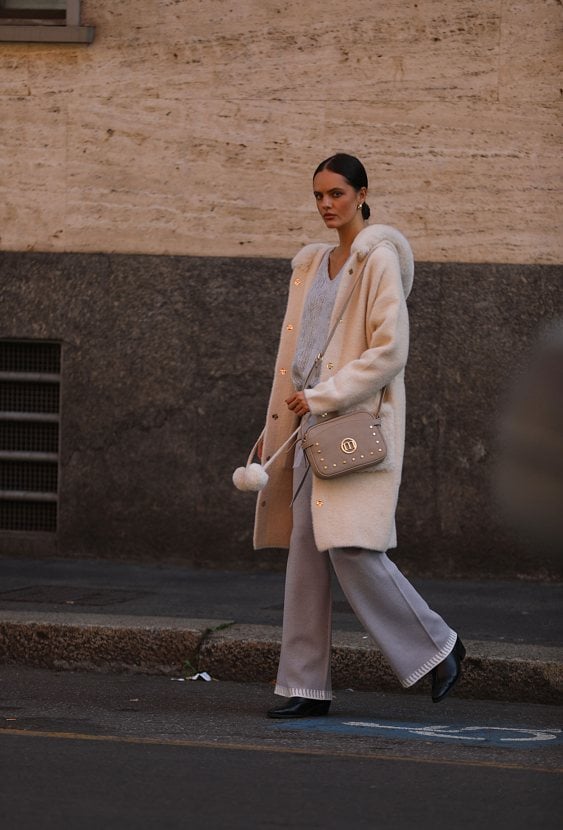 Dwukomorowa torebka damska