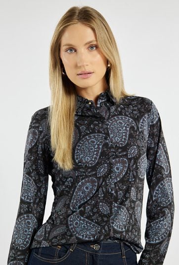 Koszula damska z wzorem